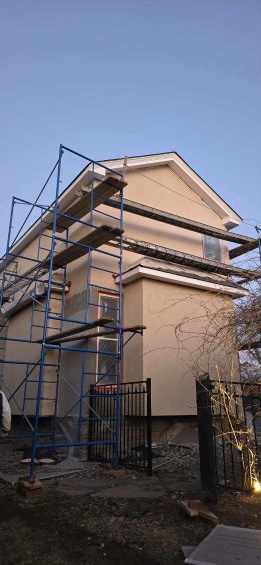 Stucco progress NJ